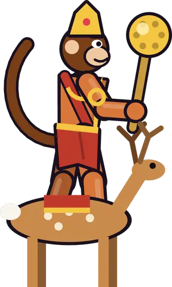 Hevi riding Mriku